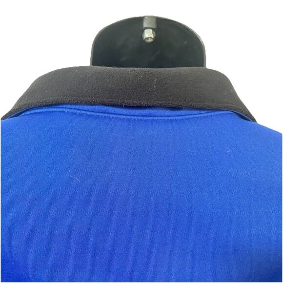 NWT Antigua Traverse Mens S Softshell Jacket Blue Full Zip Water Resistant Logo - Picture 11 of 16